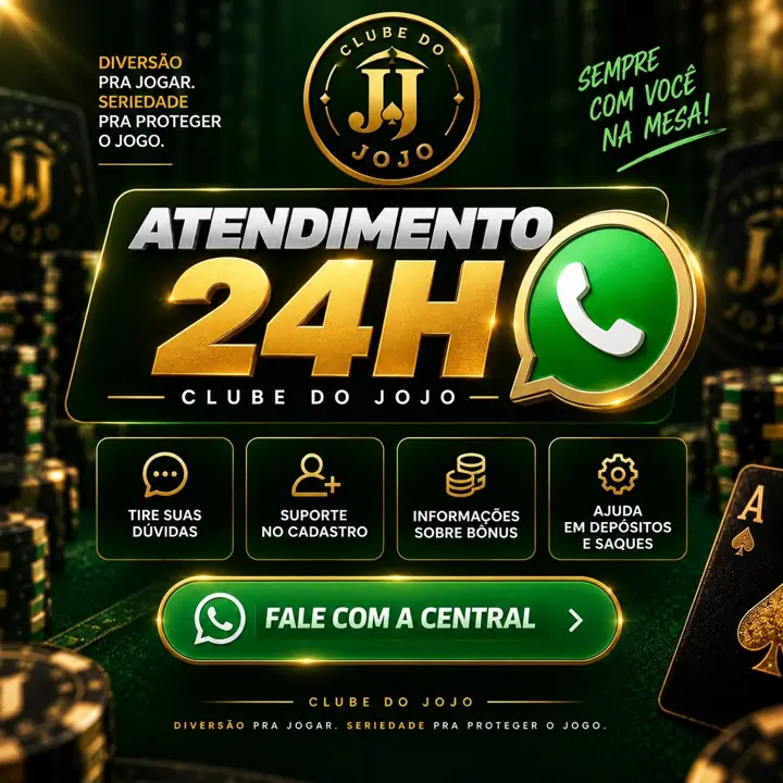 Atendimento 24h Clube do Jojo